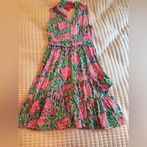 Lilly Pulitzer Turtle Print Stretch Dress